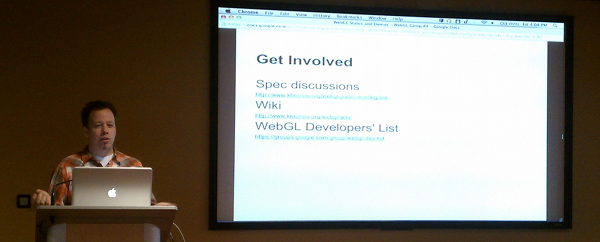 WebGL Camp image get involved