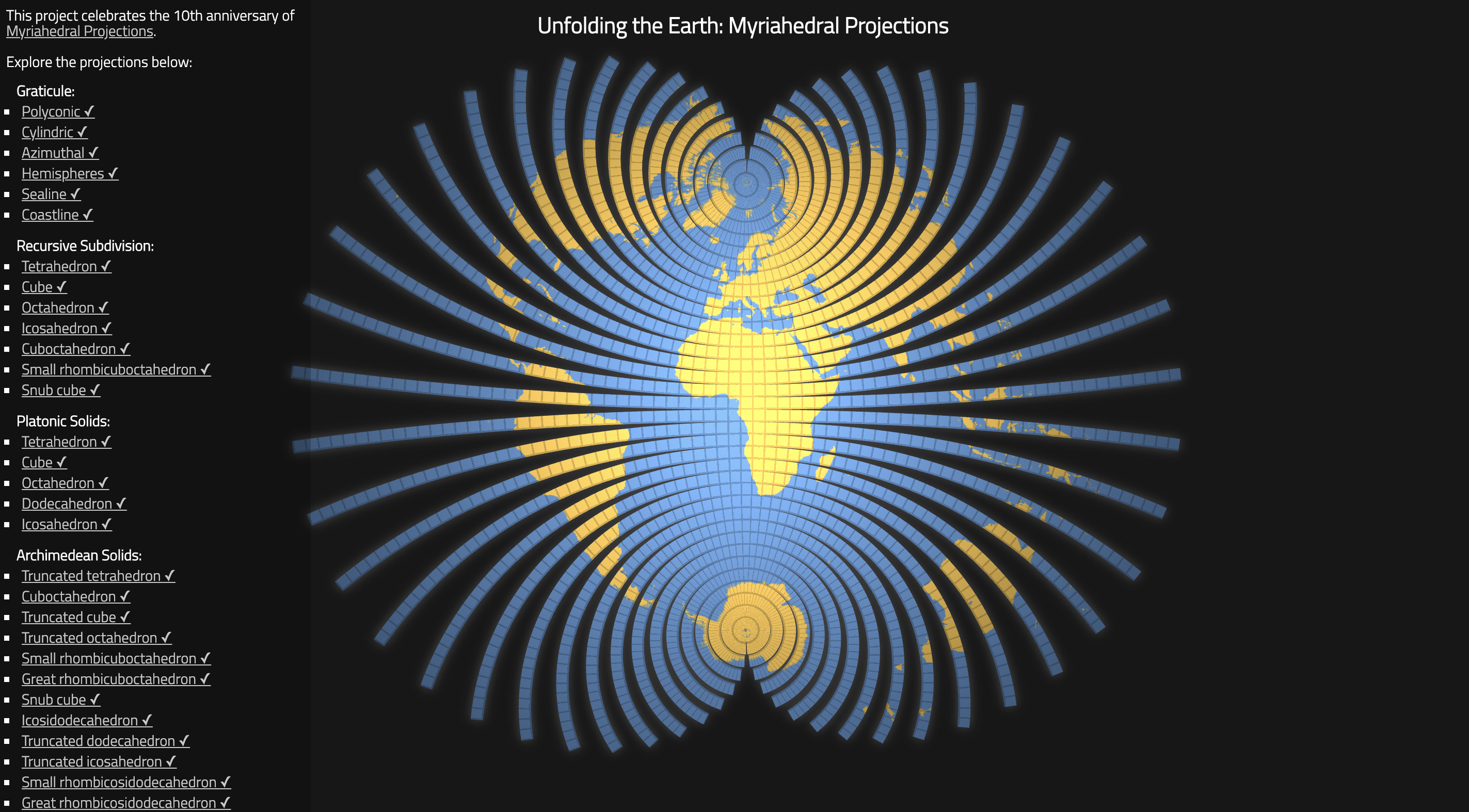 Polyconic Projection
